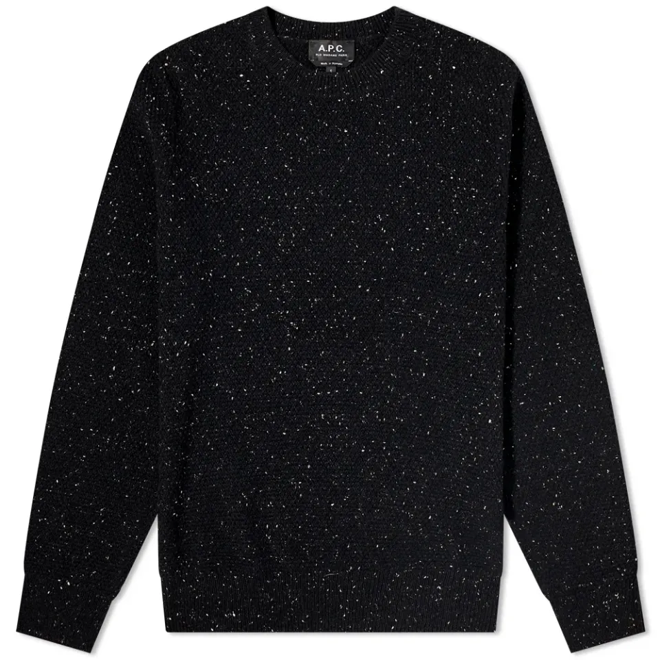 A.P.C. Jules Donegal Crew Knit