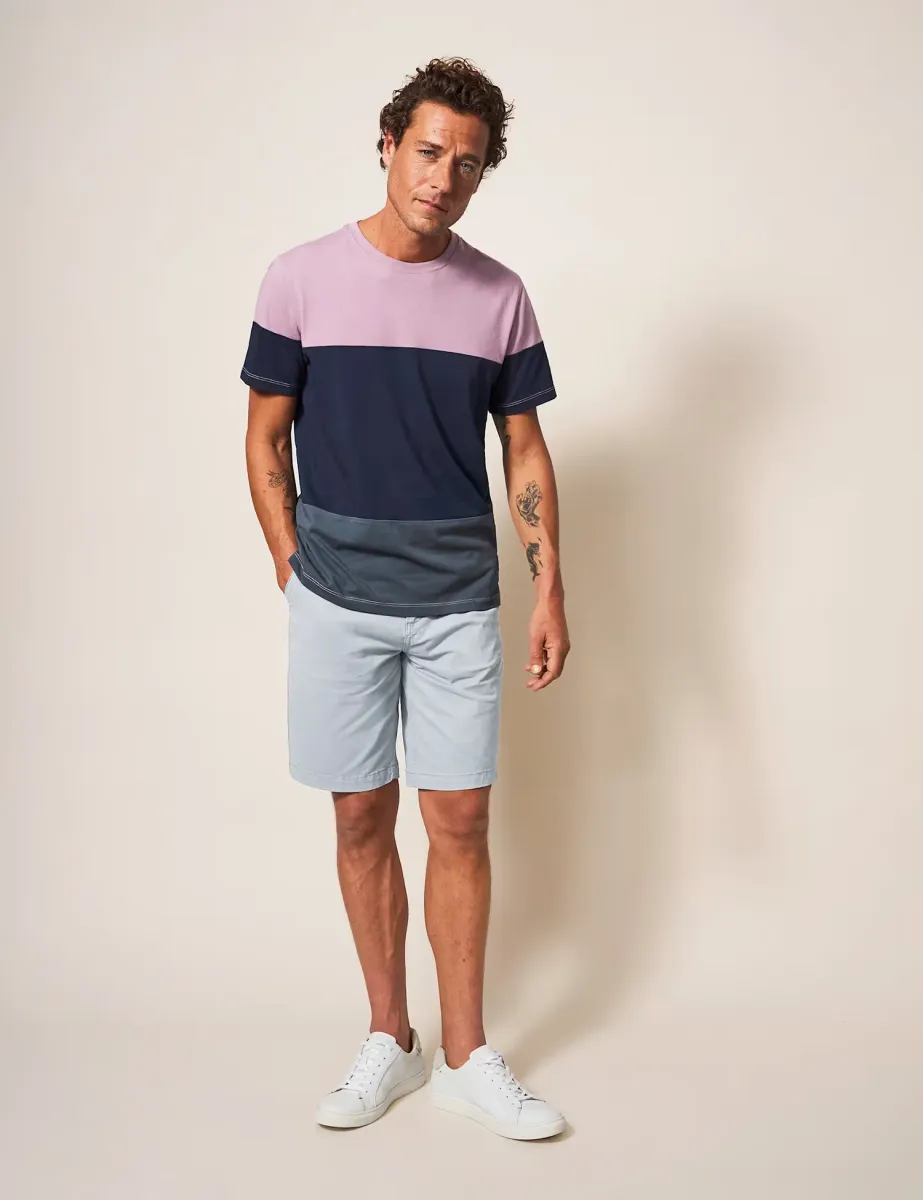 5 Pocket Chino Shorts Grey