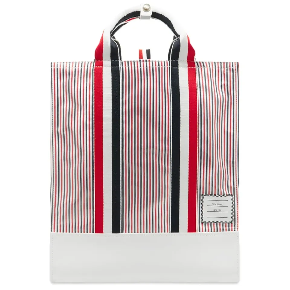 Seersucker Lined Tote