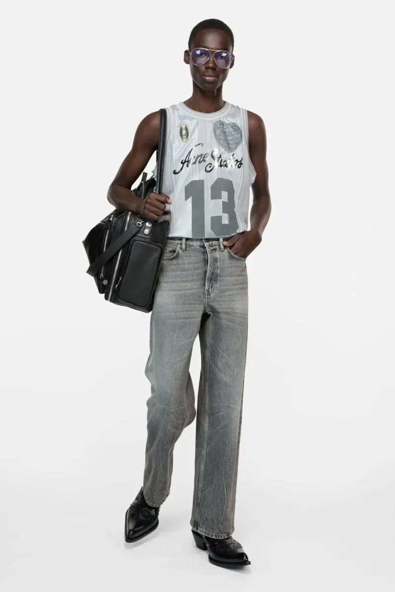 Sports jersey tank top