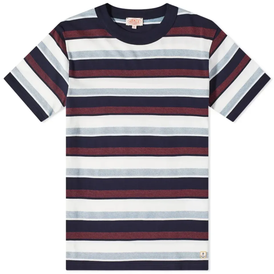 Jacquard Multi Stripe T-Shirt