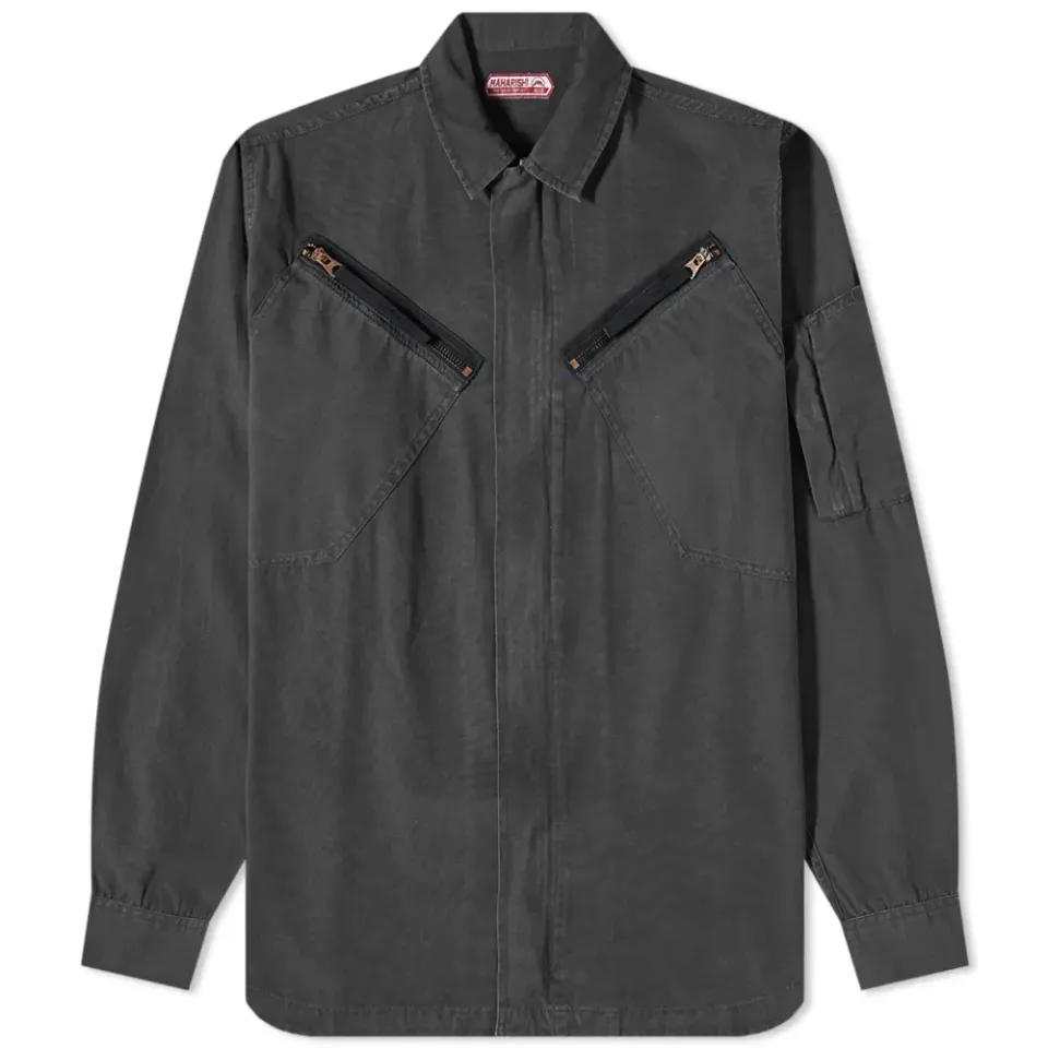 Organic Cotton Flight Overshirt