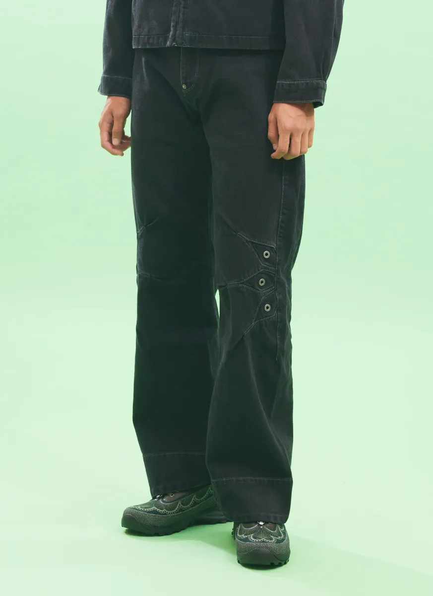 Paneled Jeans