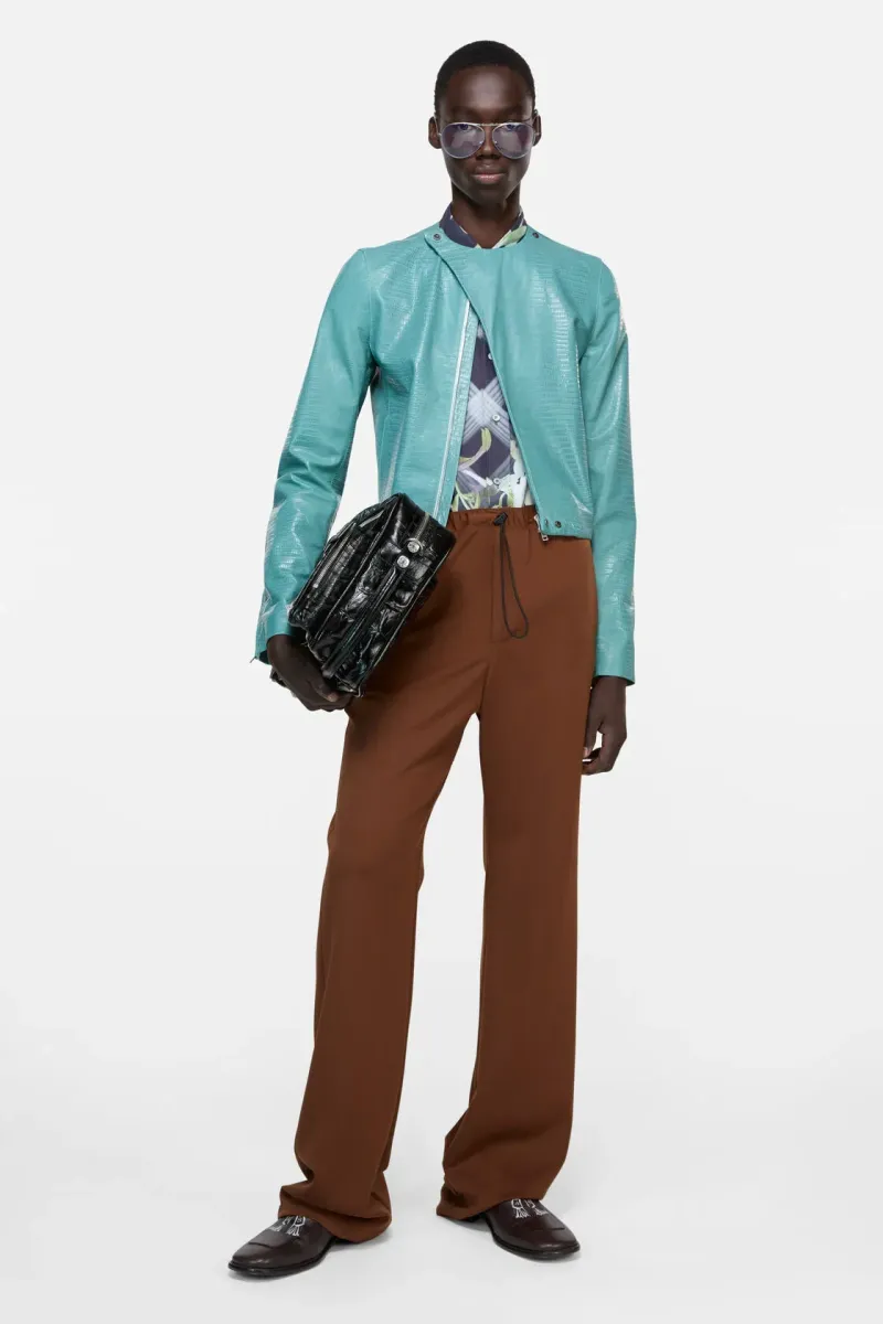 Casual jersey trousers