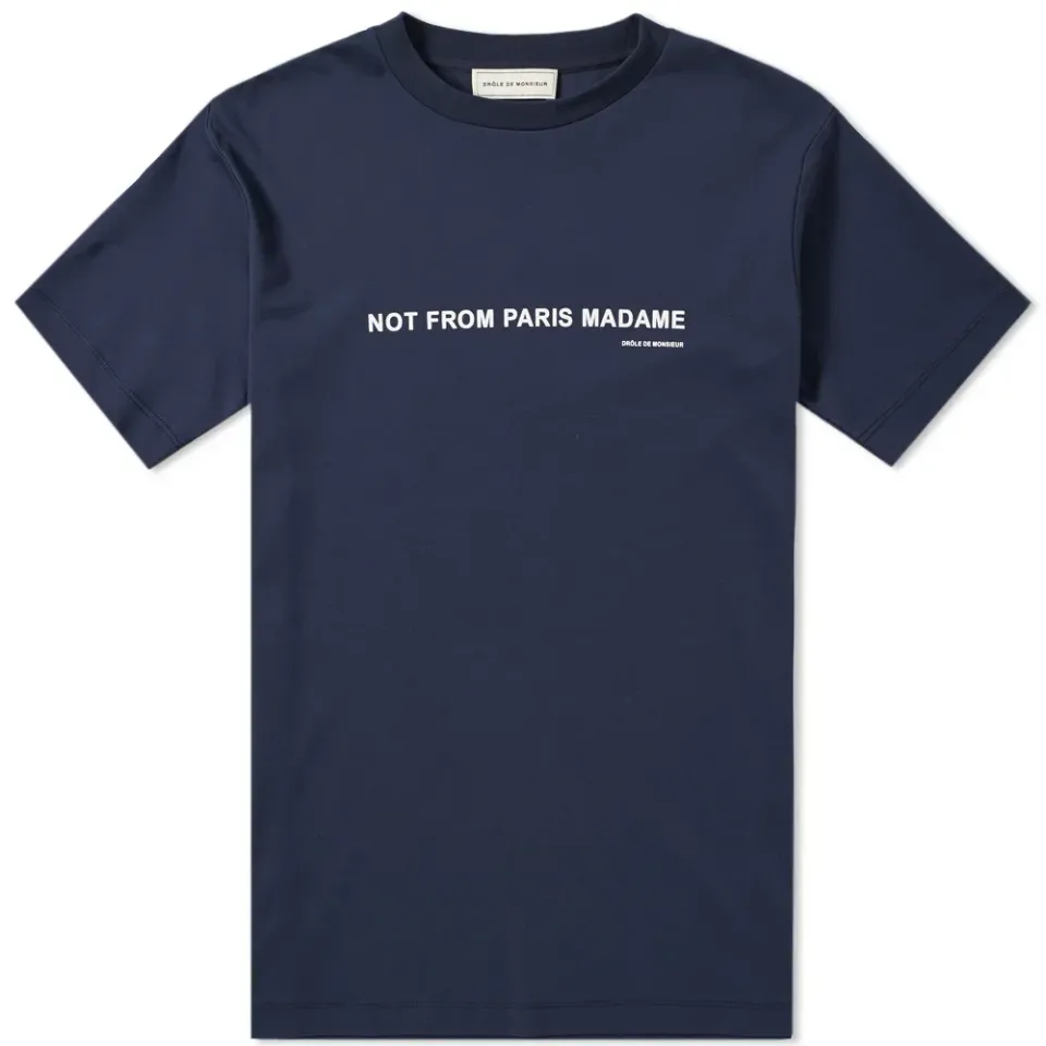 Straight Slogan Tee