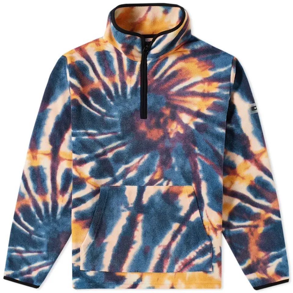 Tie Dye Polar Fleece Mock