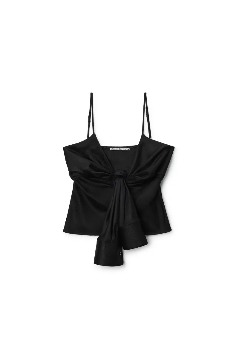 KNOTTED CAMI TOP