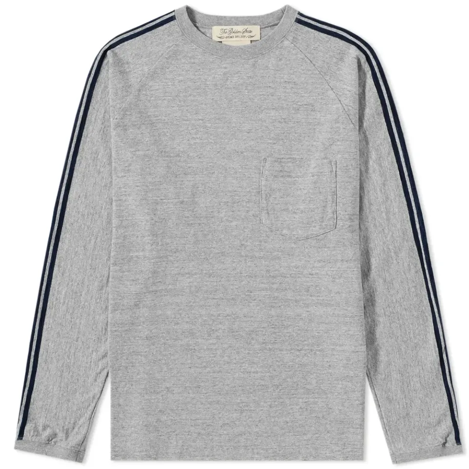 Four Stripe Pocket Crew Sweat