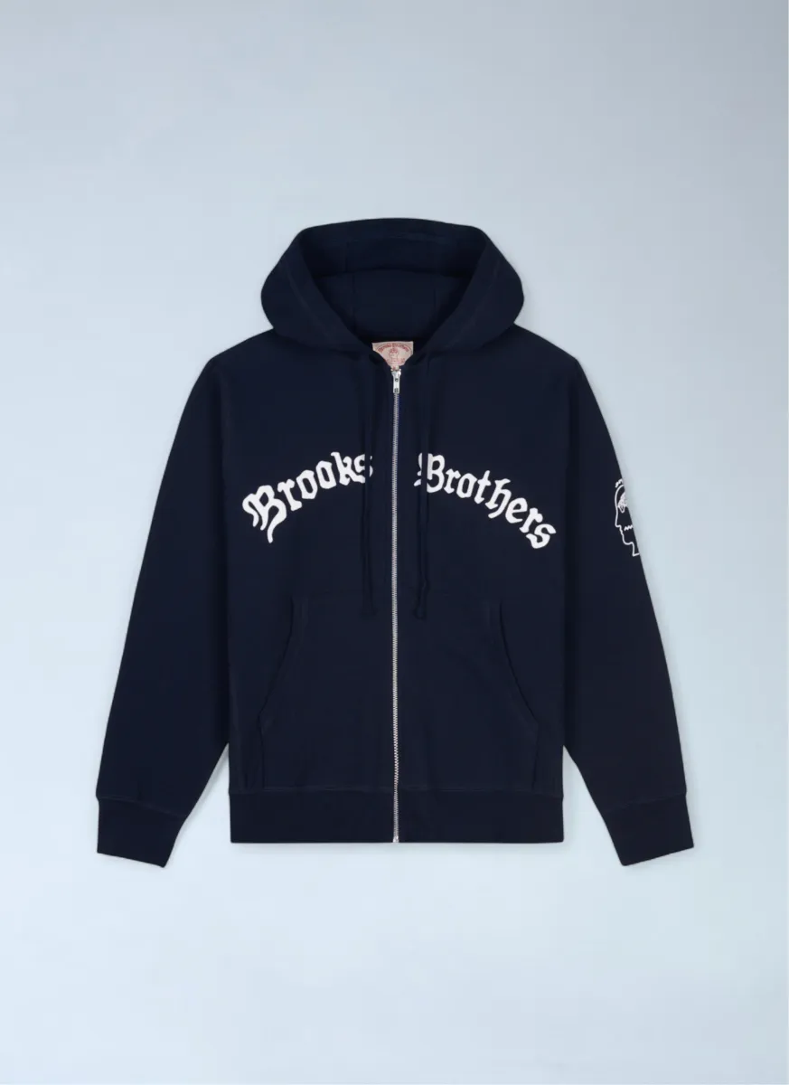 California Zip Hooded Sweatshirt