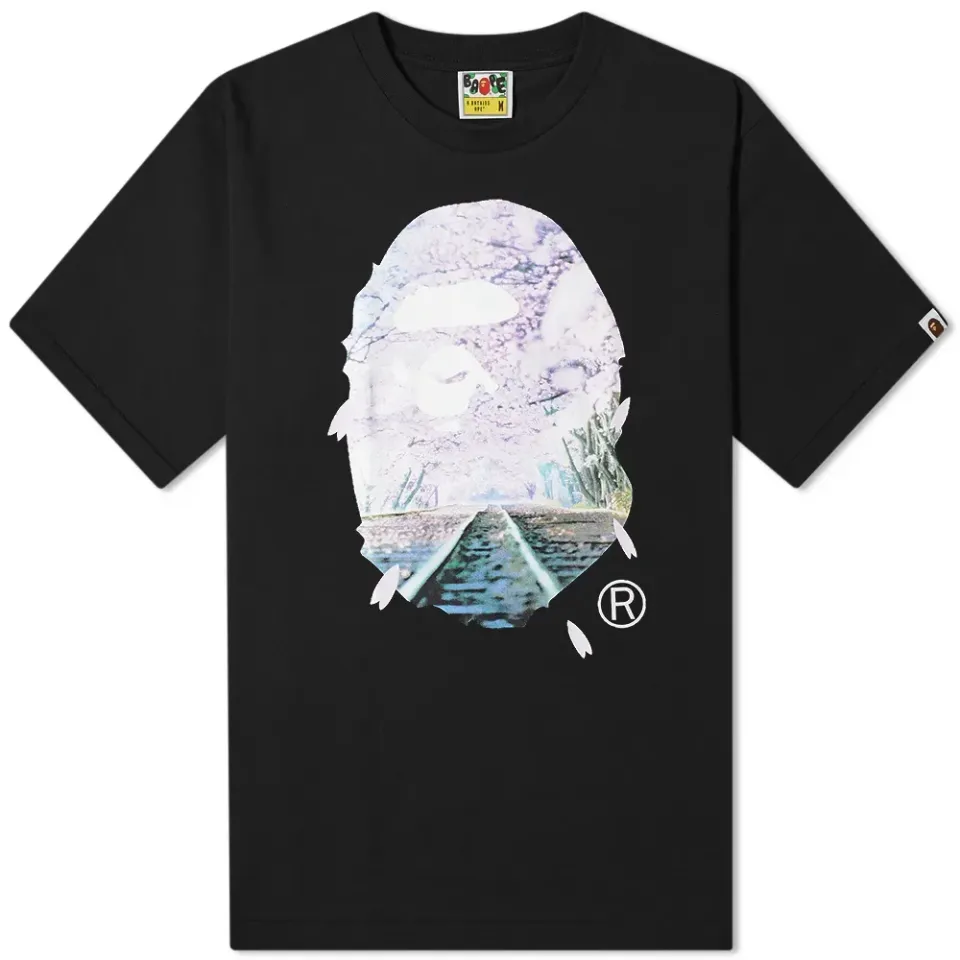Sakura Photo Ape Head T-Shirt