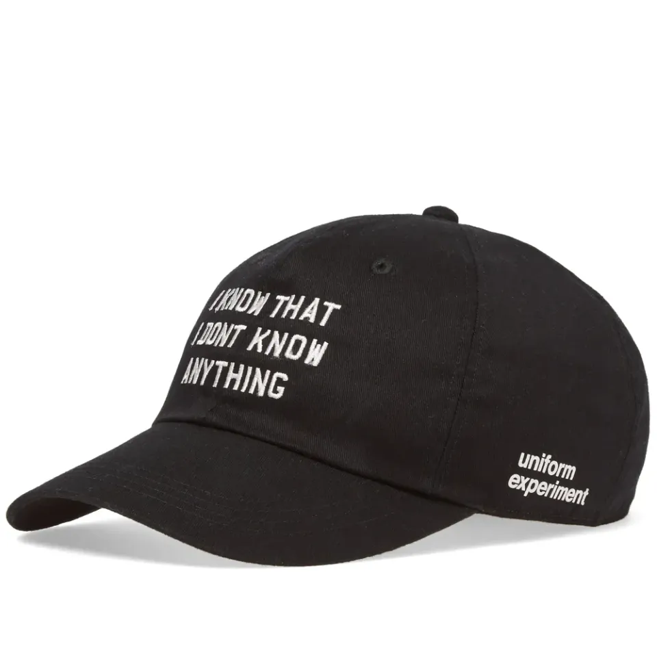 Cotton Twill Typography Cap