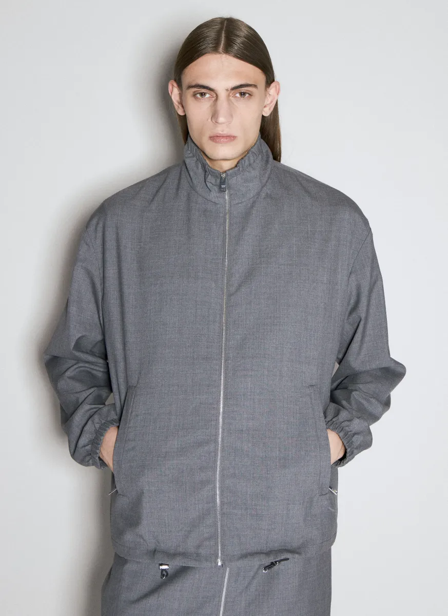 Zipped Wool Jacket