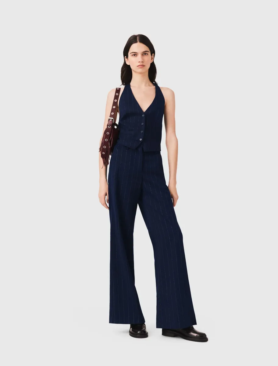 Tailored backless top