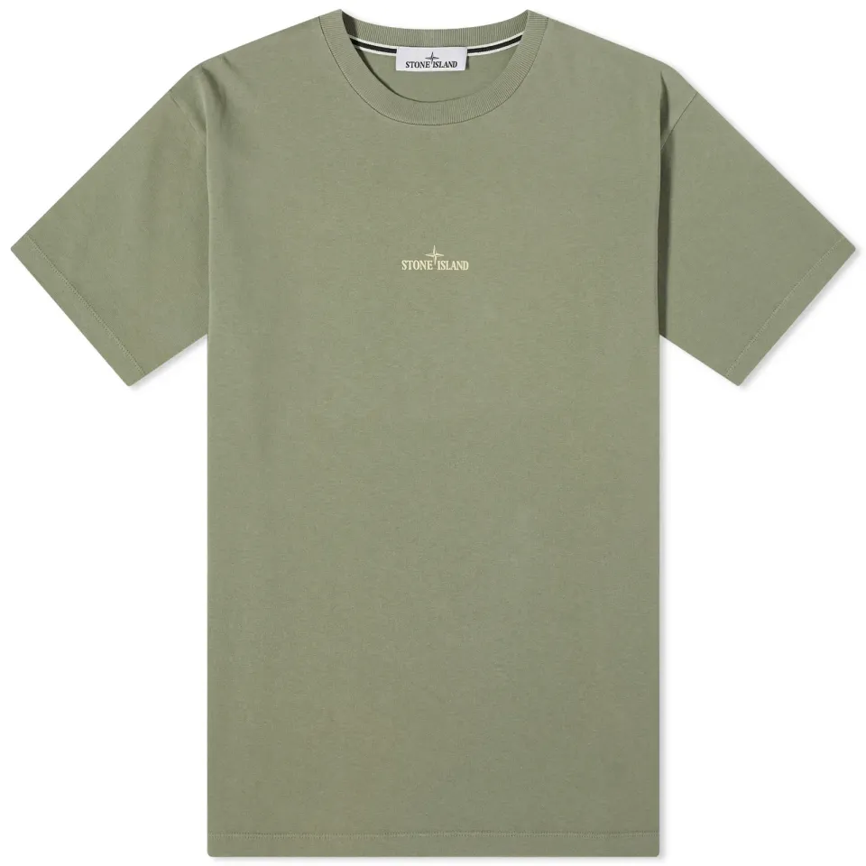 Camo One Badge Print T-Shirt