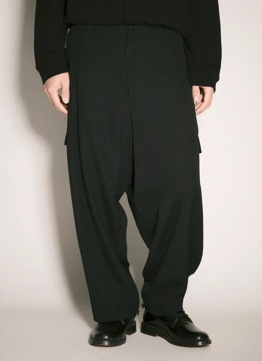 Tab Wide Pants