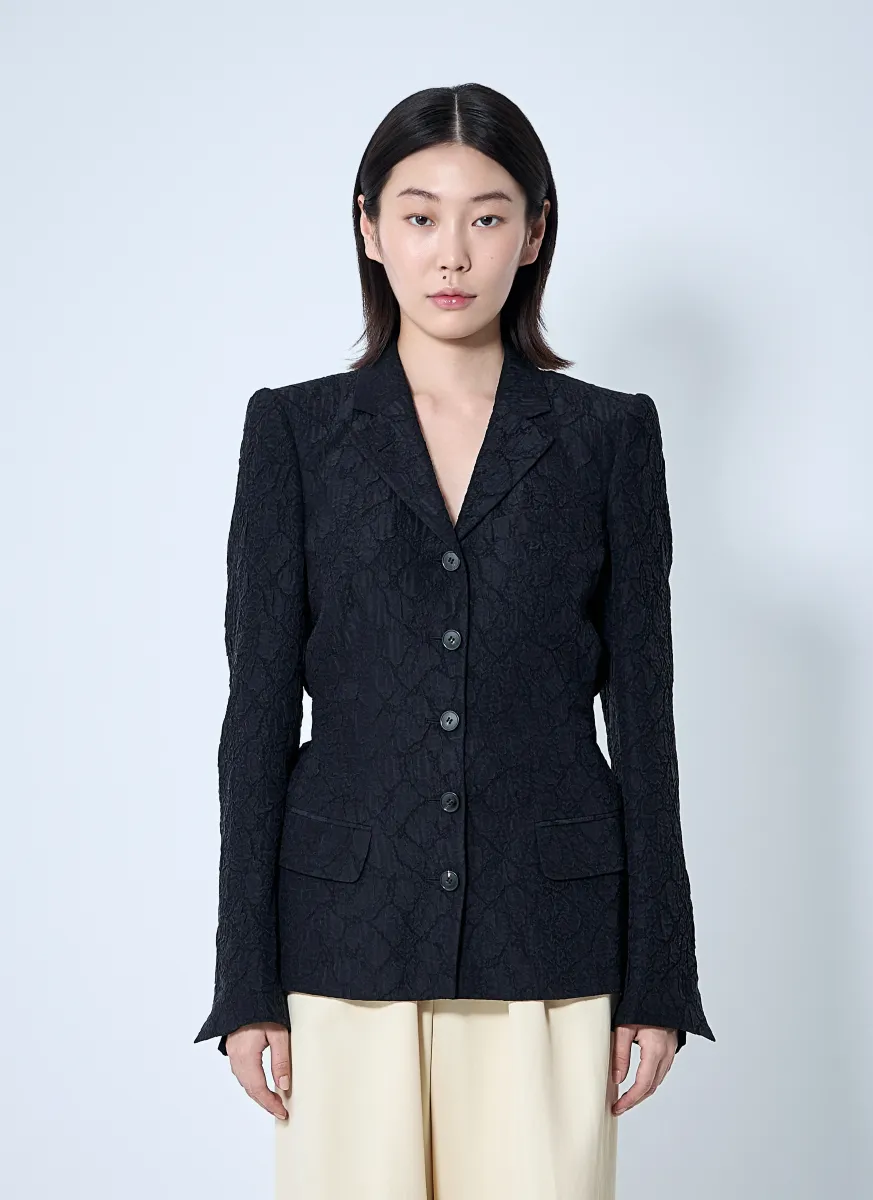 Textured Blazer