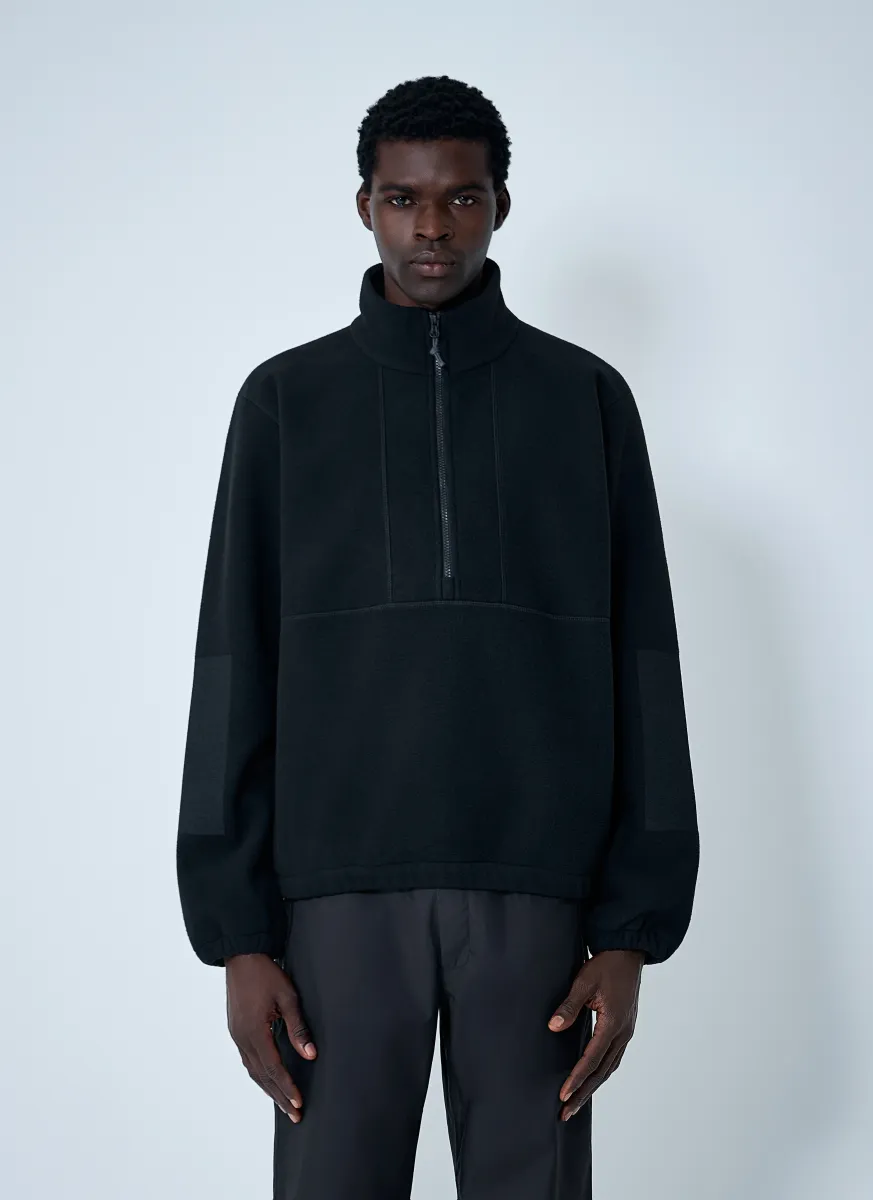 Half-Zip Fleece Sweatshirt
