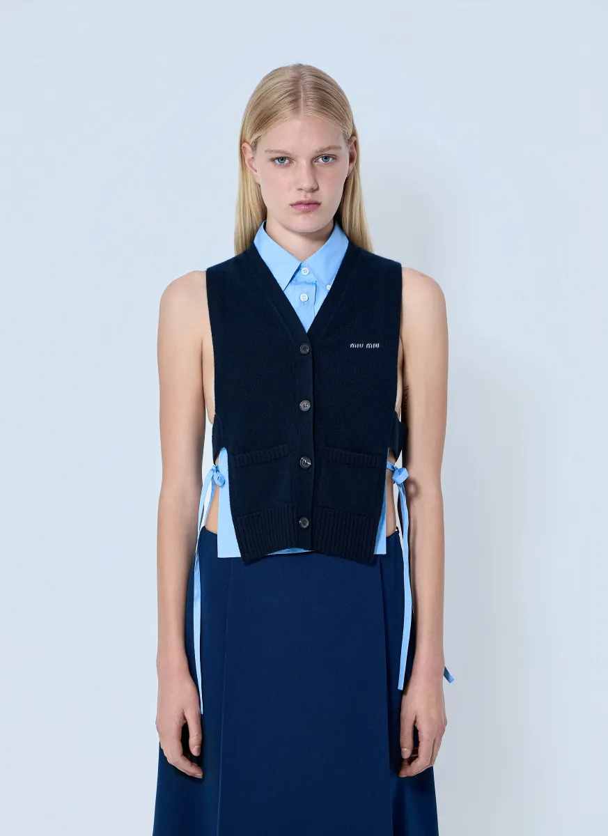 V-Neck Logo Vest