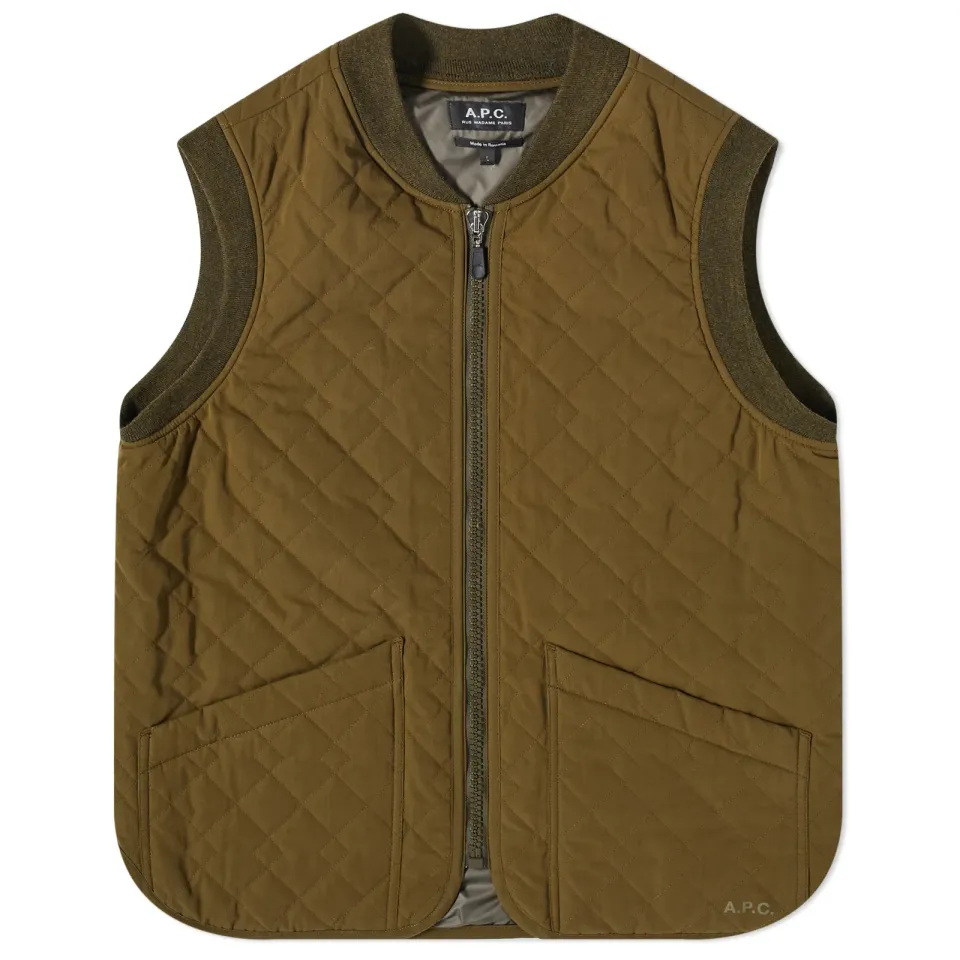 A.P.C. Silas Quilted Vest