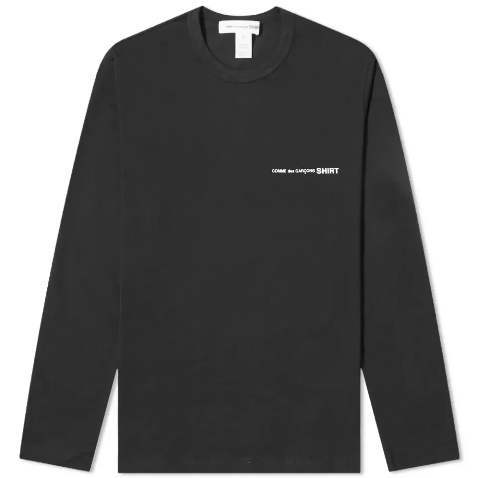Comme des Garcons SHIRT Long Sleeve Logo Tee