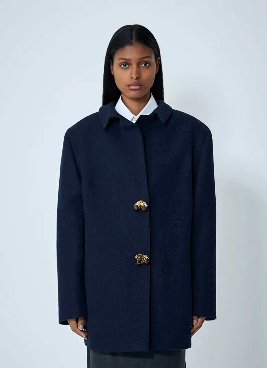 Wool Shetland Blazer