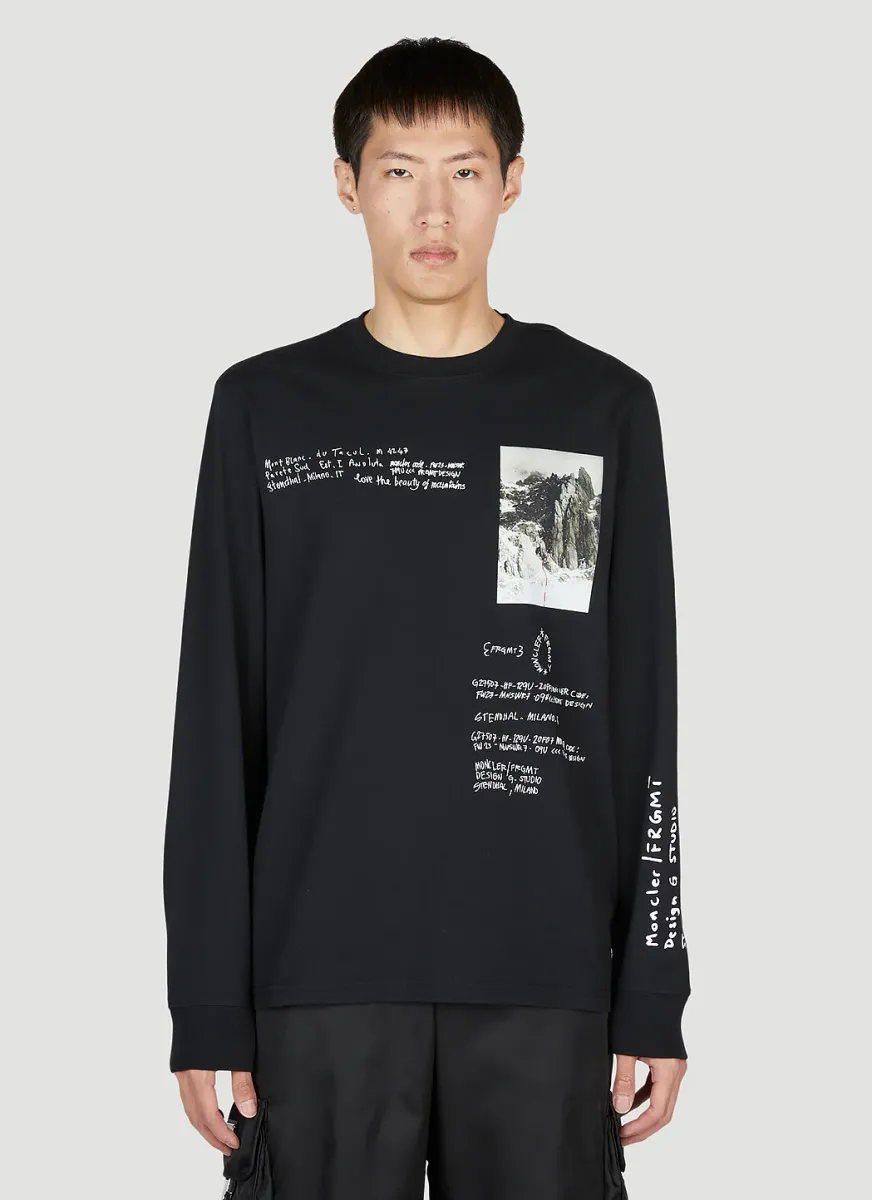 Graphic Print Long Sleeve T-Shirt