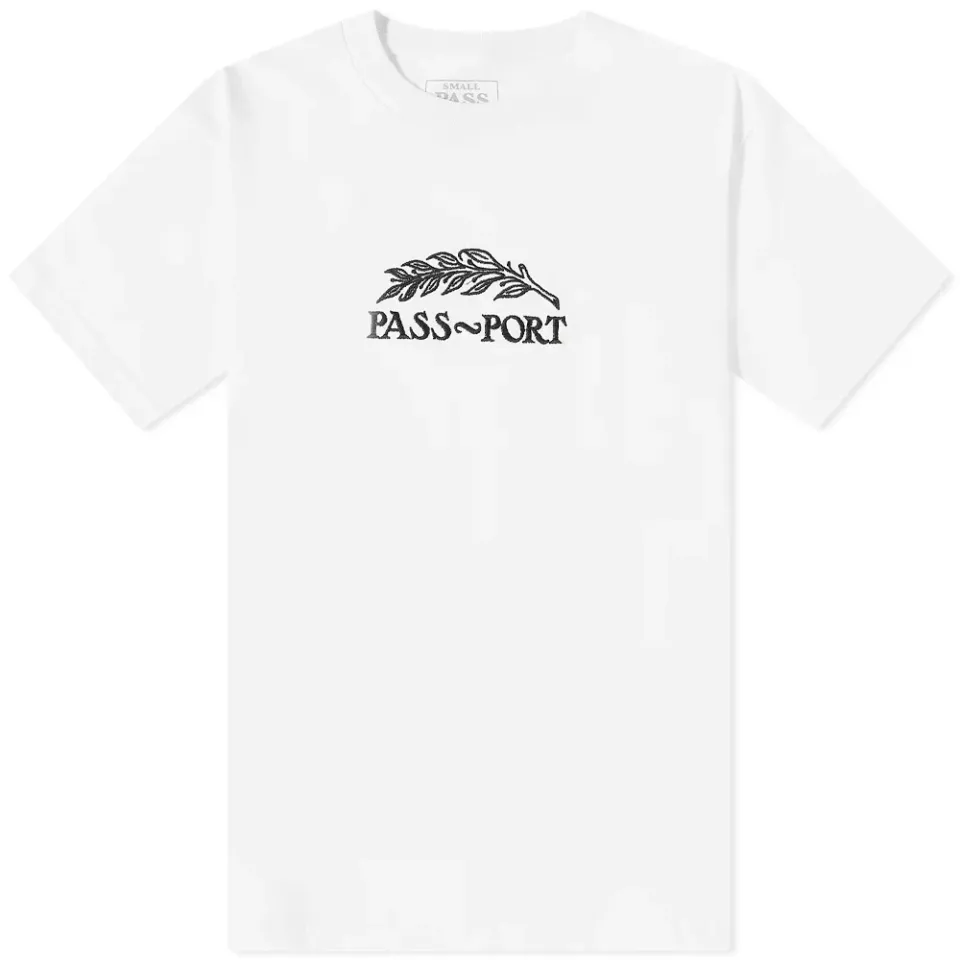 Pass-Port Quill Embroidery T-Shirt