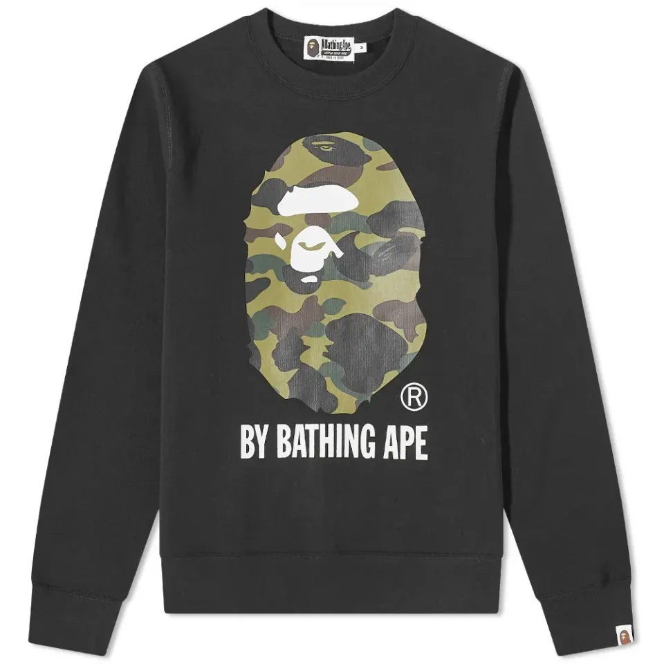 1st Camo By Bathing Ape Crew Sweat
