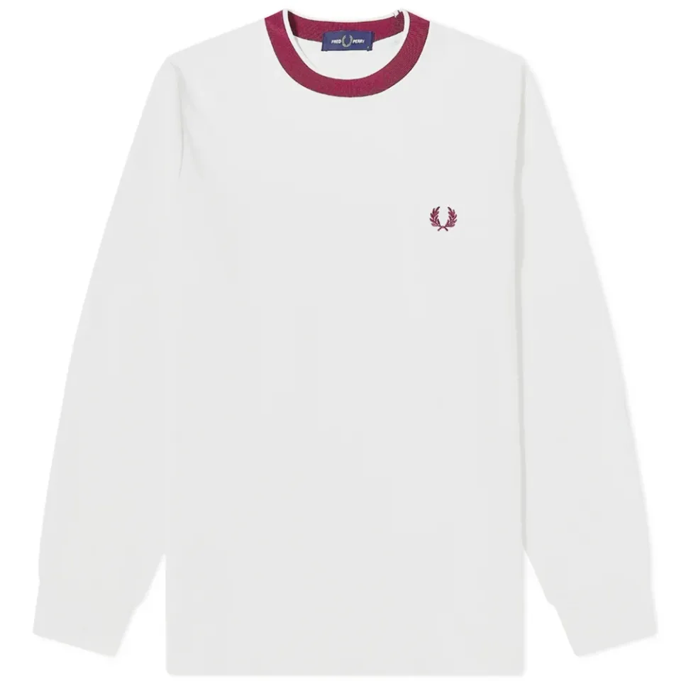 Long Sleeve Crepe Jersey T-Shirt