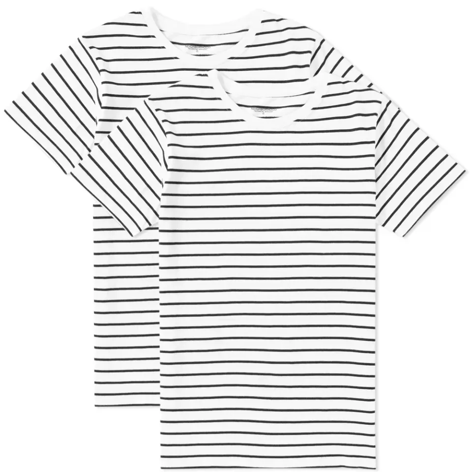 Classic Border Tee - 2 Pack