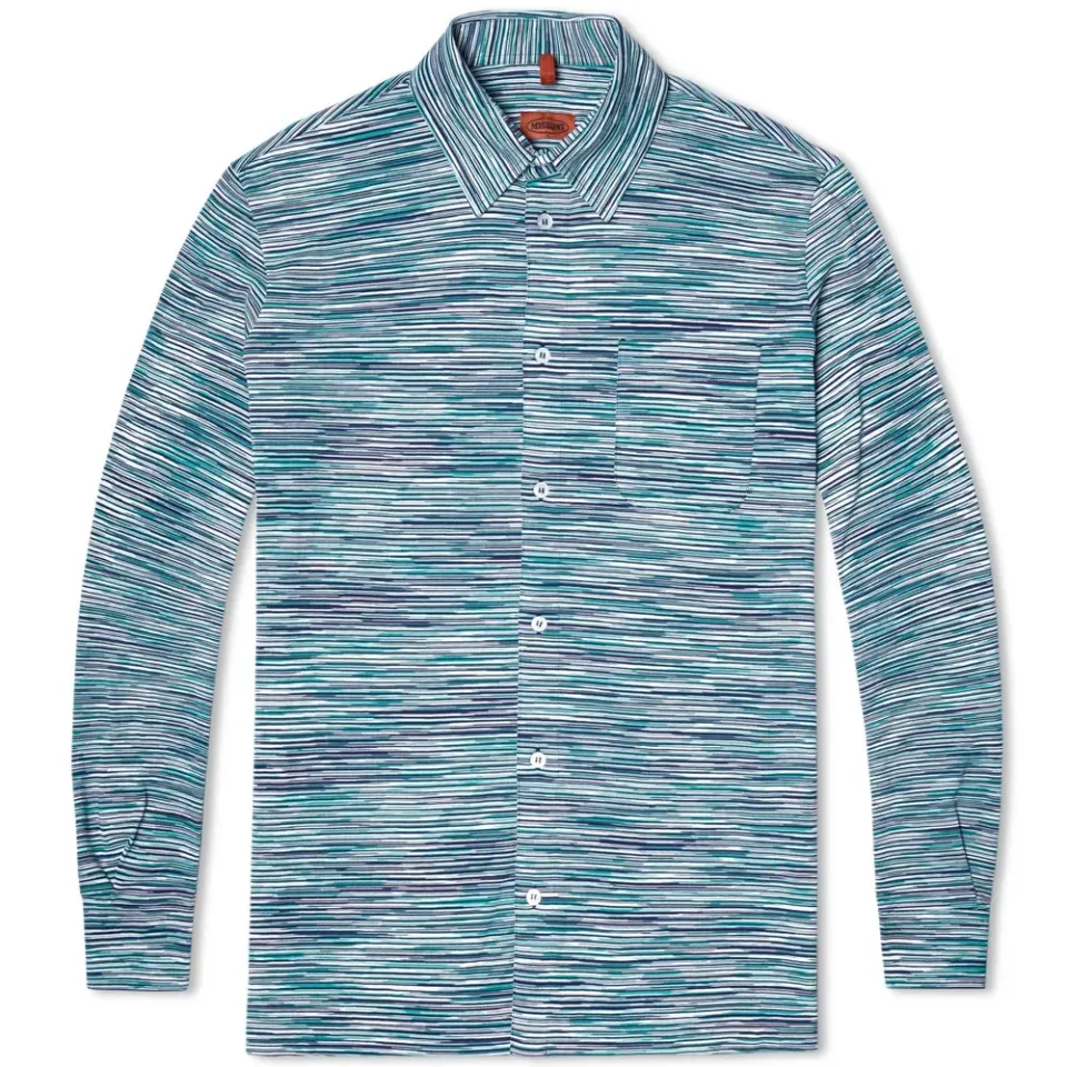 Long Sleeve Button Jersey