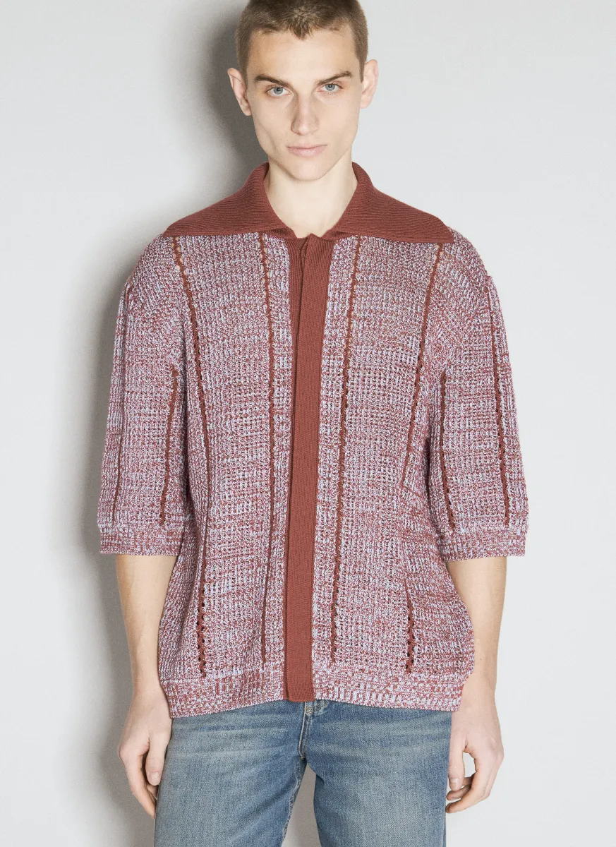 Lace Button-Up Cardigan