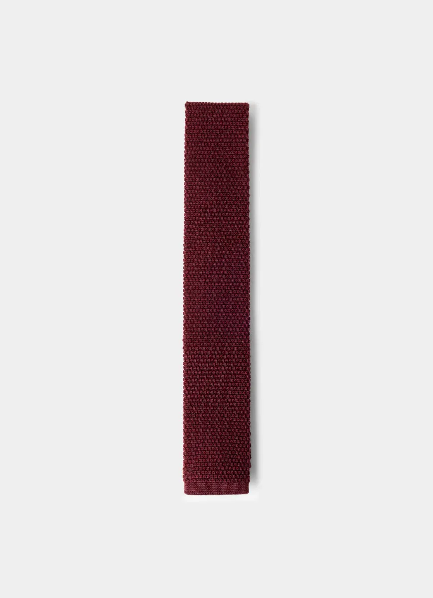 Wool Knit Tie - Made in Italy