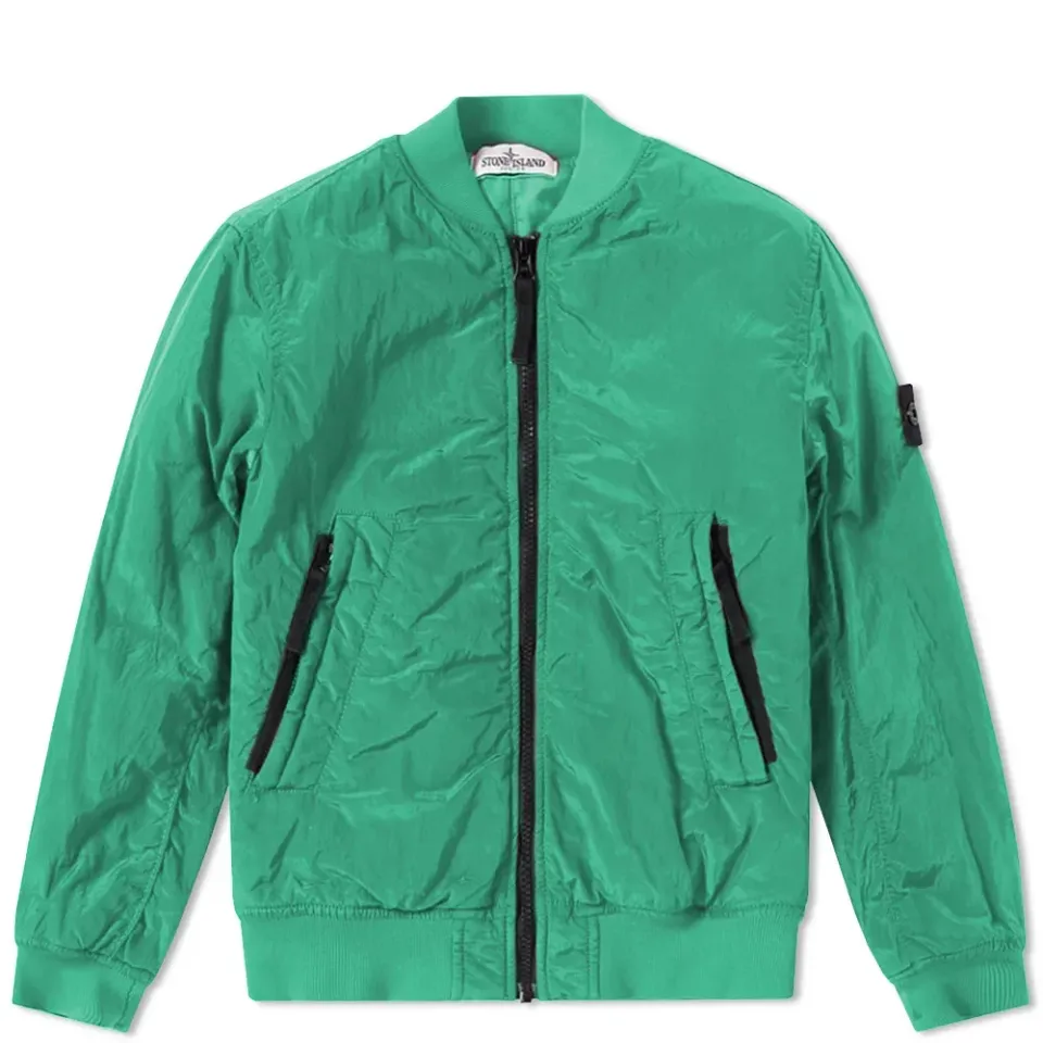 Nylon Metal Bomber Jacket