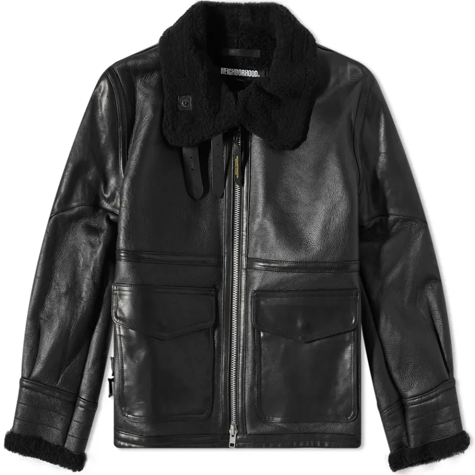 Mouton B-3 Leather Jacket