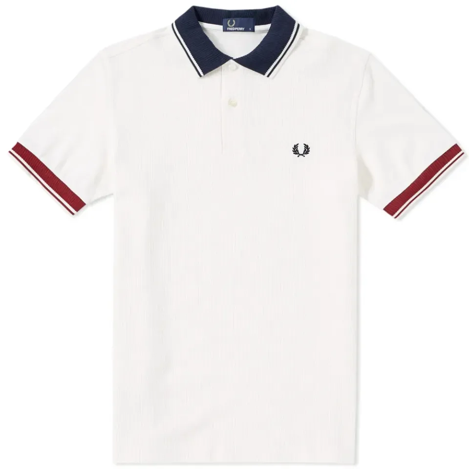 Fred Perry Ribbed Trim Polo