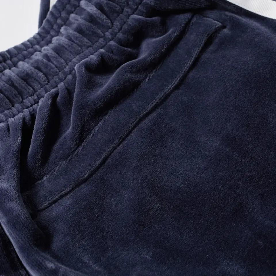 Velour Slim Sweat Pant