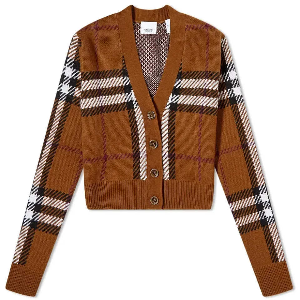 Keelan Checked Cardigan
