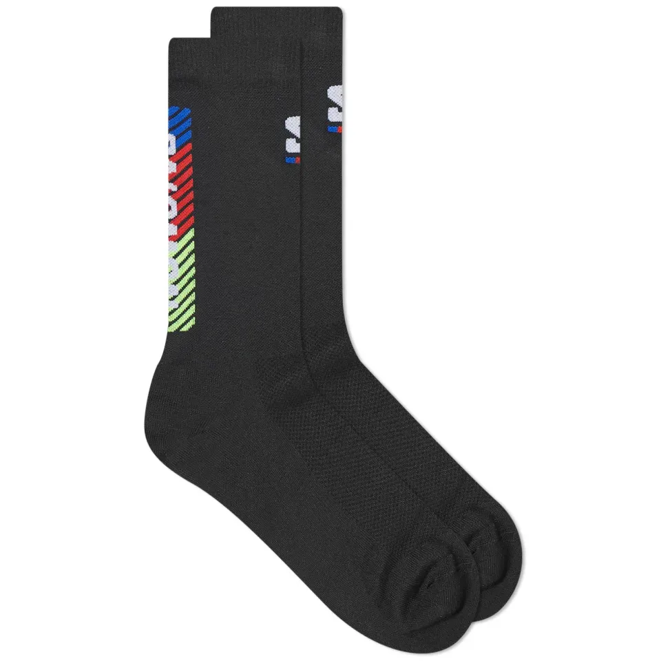 PULSE RACE FLAG CREW SOCK