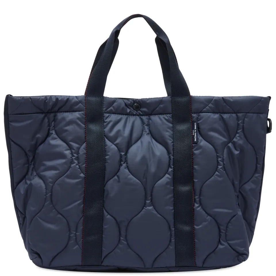 Comme Des Garçons Homme Quilted Tote Bag