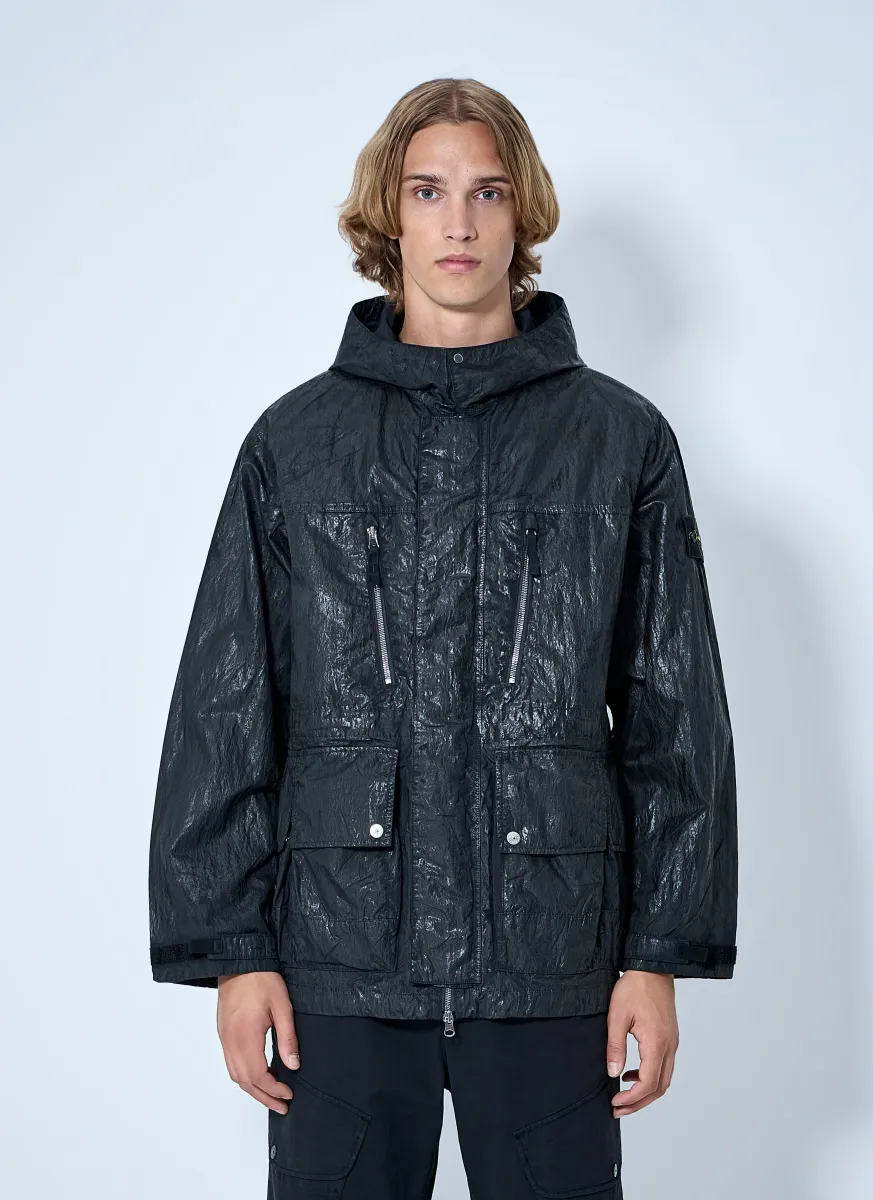 Hooded Technical Jacket
