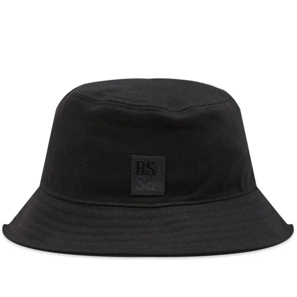 Leather Patch Bucket Hat