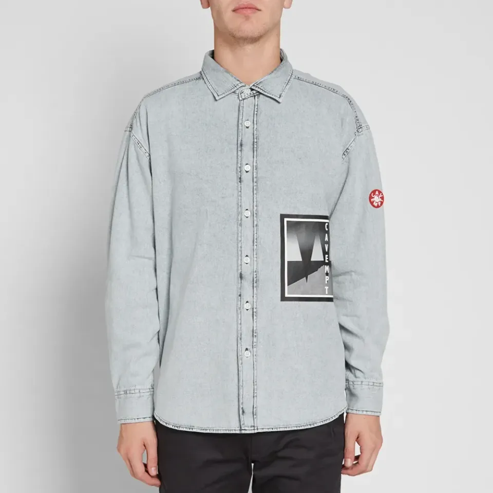 03 Wide Denim Shirt