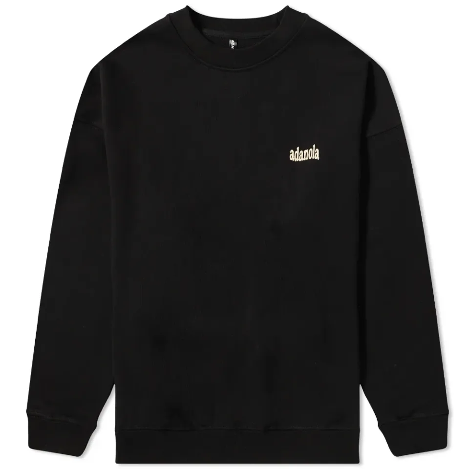 Small Logo Oversized Crew Sweat
