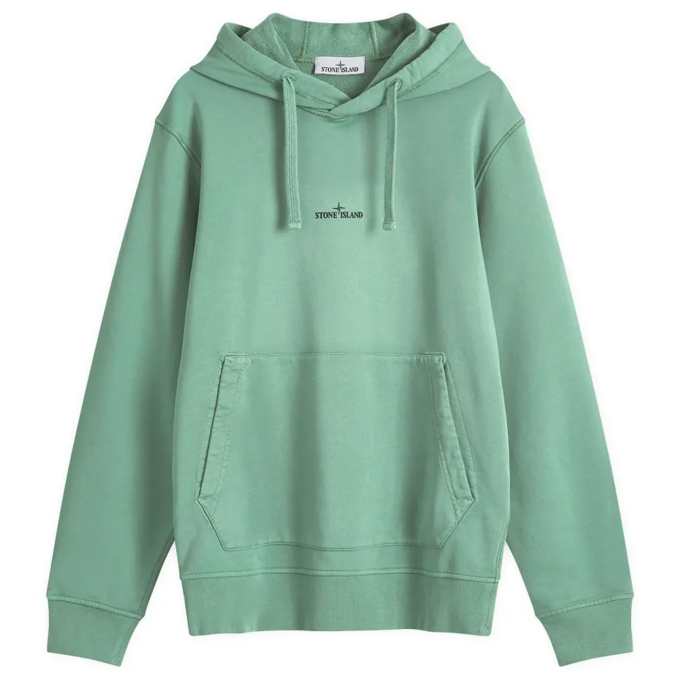 Badge Back Print Hoodie