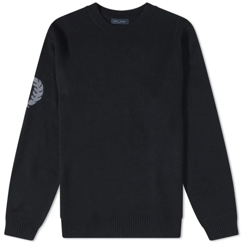 Laurel Wreath Crew Knit