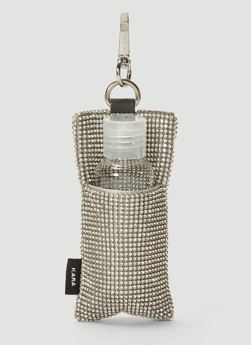 10.10 Crystal Mesh Sanitiser Pouch