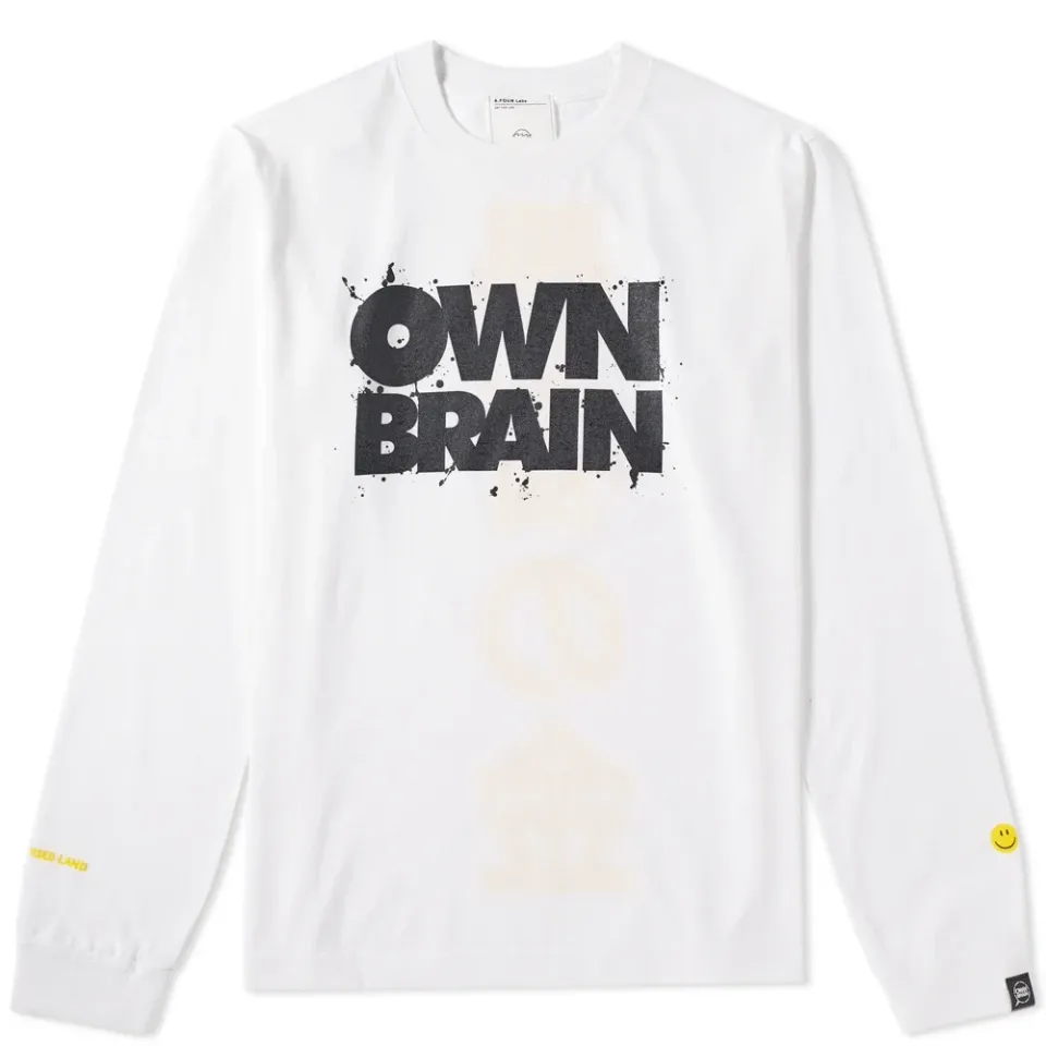 Own Brain by A.Four Labs Long Sleeve Tee