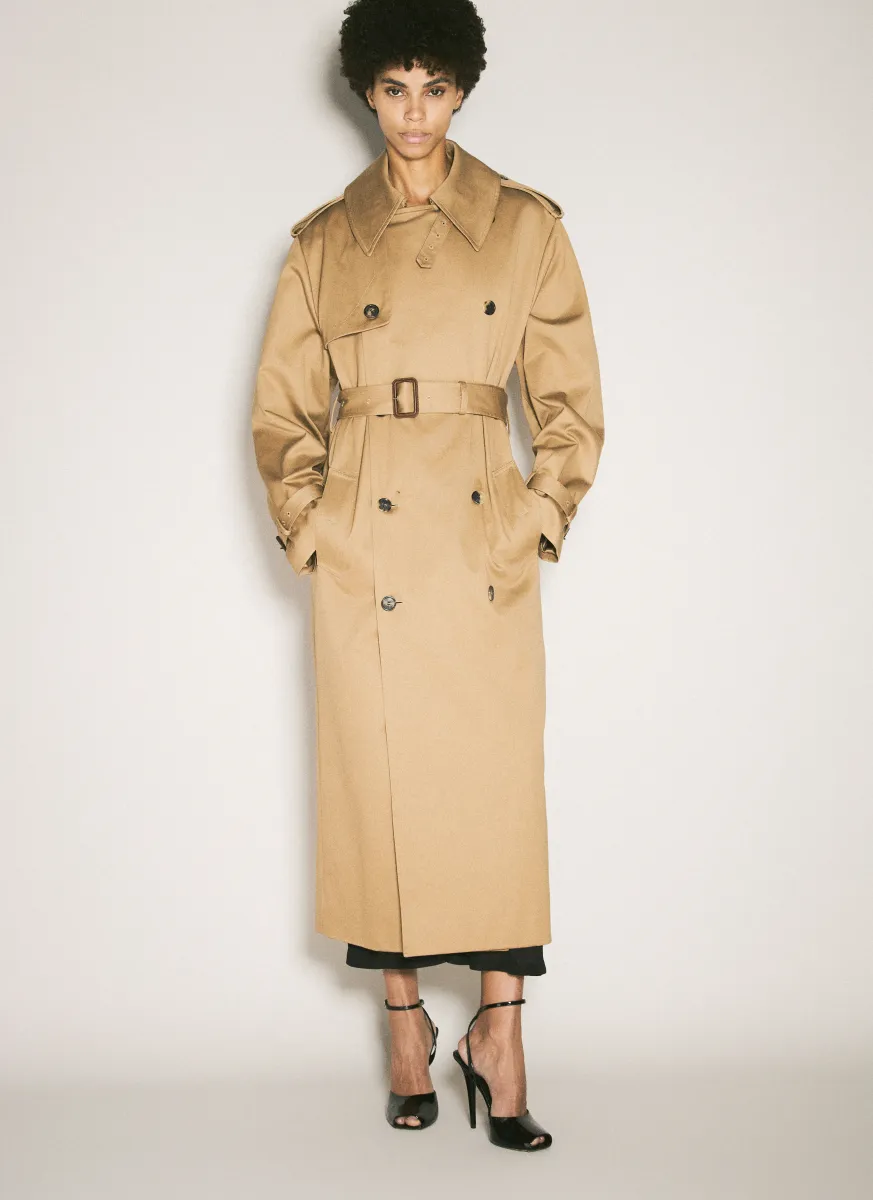 Twill Trench Coat