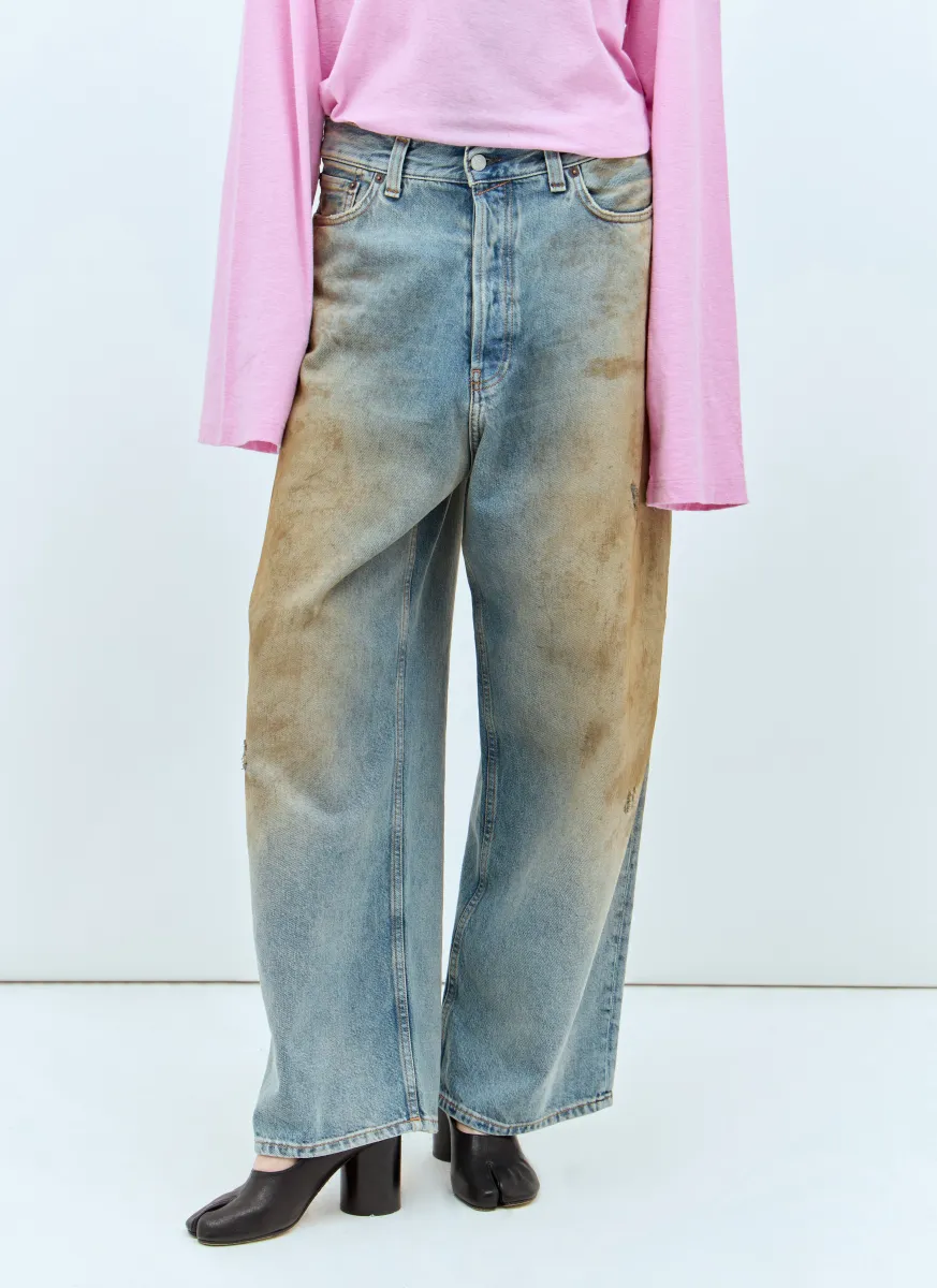 Distressed Super Baggy Jeans
